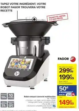 Carrefour Robot compact connecté multifonction offre