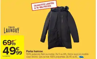 Parka homme