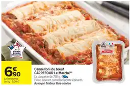 Carrefour Market Cannelloni de bœuf offre