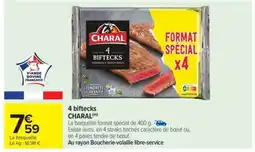 Carrefour Market 4 biftecks offre