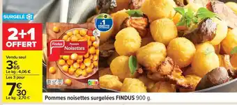 Carrefour Pommes noisettes surgelées FINDUS 900 g offre