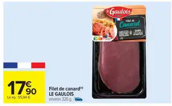 Carrefour Market FILET DE CANARD offre