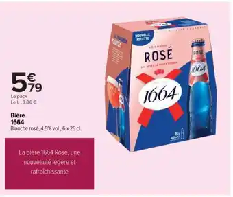 Carrefour Bière '1664' offre