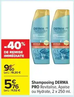 Carrefour Shampooing DERMA PRO offre