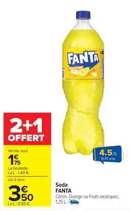 Carrefour Market Soda fanta offre