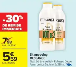 Carrefour Market Shampooing dessange offre