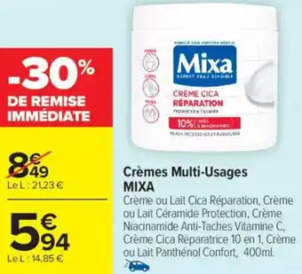Carrefour Market Crèmes multi-usages μιχα offre