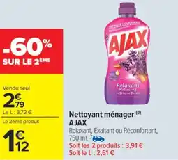 Carrefour Market Nettoyant ménager offre