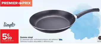 Carrefour Market Gamme simpl offre