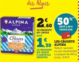 Bi1 Les crozets alpina offre