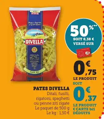 Bi1 Pates divella offre