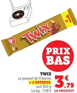 Bi1 Twix offre