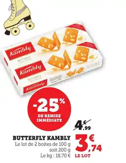 Bi1 Butterfly kambly offre