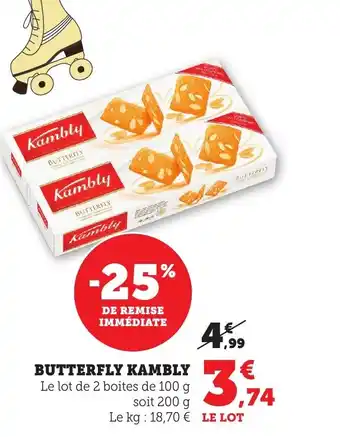 Bi1 Butterfly kambly offre