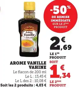 Bi1 Arome vanille vahine offre