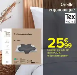 Carrefour Market Oreiller ergonomique offre