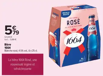 Carrefour Market Bière 1664 offre