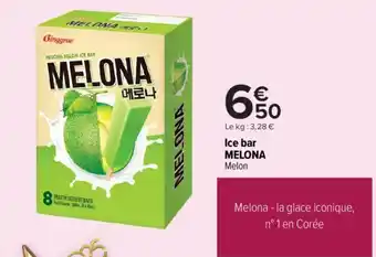 Carrefour Market Ice bar melona offre
