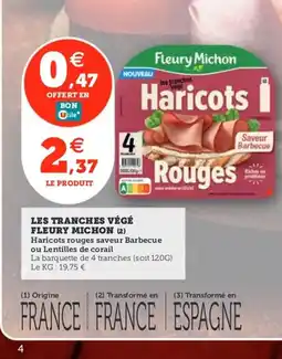 Utile FLEURY MICHON Les tranches végé offre