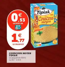 Utile TIPIAK Couscous moyen offre