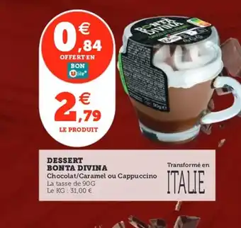 Utile BONTA DIVINA Dessert offre