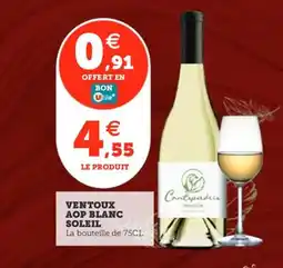 Utile Ventoux aop blanc soleil offre