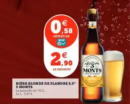 Utile 3 MONTS Bière blonde de flandre 8,5° offre