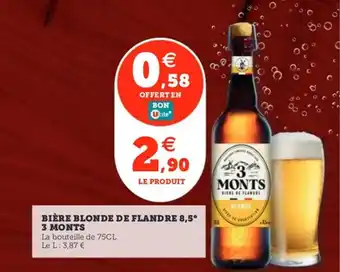 Utile 3 MONTS Bière blonde de flandre 8,5° offre