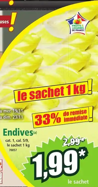 Norma Endives offre