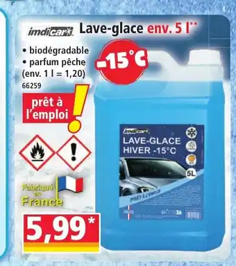 Norma IMDICAR Lave-glace offre