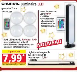 Norma GRUNDIG Luminaire LED offre