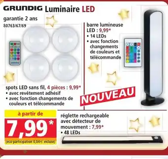 Norma GRUNDIG Luminaire LED offre
