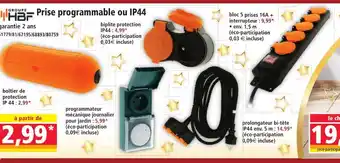 Norma Prise programmable ou IP44 offre