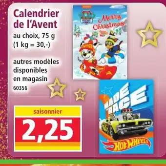 Norma Calendrier de l'Avent offre