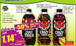 Norma CRAZY TIGER Boisson énergisante offre