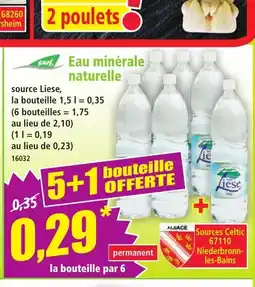 Norma Eau minérale naturelle offre