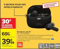 Carrefour JBL Écouteurs sans fil offre