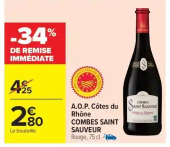 Carrefour Market COMBES SAINT SAUVEUR offre