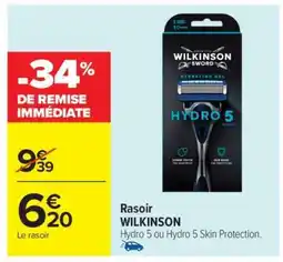 Carrefour Market Rasoir WILKINSON offre