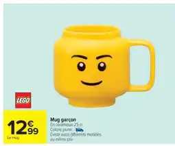 Carrefour Market Mug garçon offre