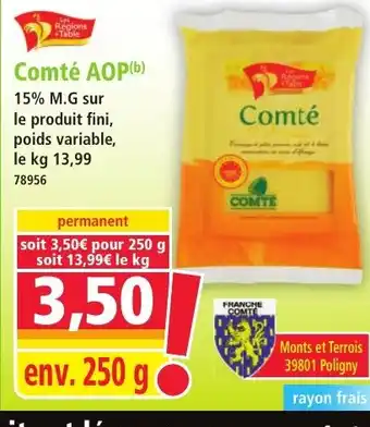 Norma Comté AOP offre