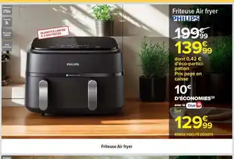 Carrefour Friteuse Air Fryer offre