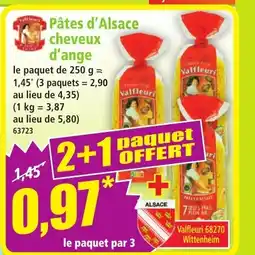 Norma Pâtes d'Alsace cheveux d'ange offre