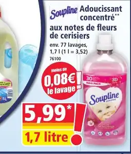 Norma SOUPLINE Adoucissant concentré aux notes de fleurs offre