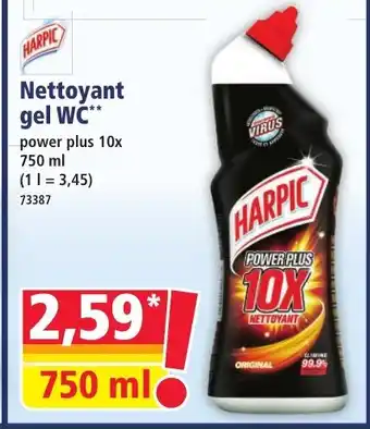 Norma HARPIC Nettoyant gel WC offre