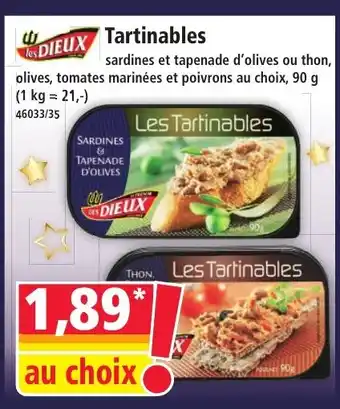 Norma LES DIEUX Tartinables offre