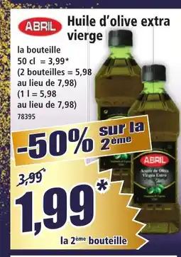 Norma ABRIL Huile d'olive extra vierge offre
