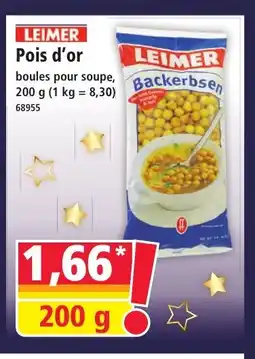 Norma LEIMER Pois d'or offre