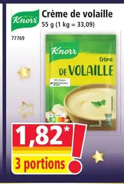 Norma KNORR Crème de volaille offre