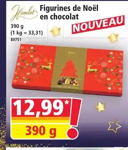 Norma HAMLET Figurines de Noël en chocolat offre